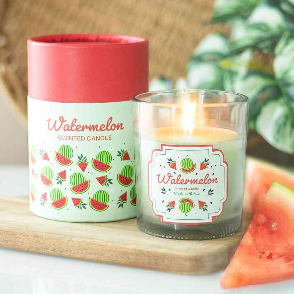 Something Different - Watermelon Geurkaars - Groen